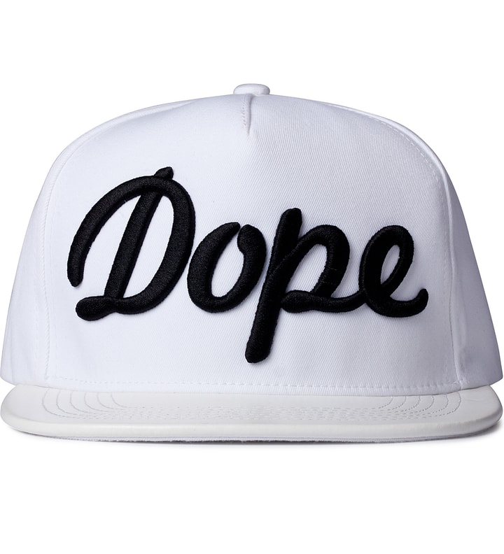Black/White Dope Snapback Cap  Placeholder Image