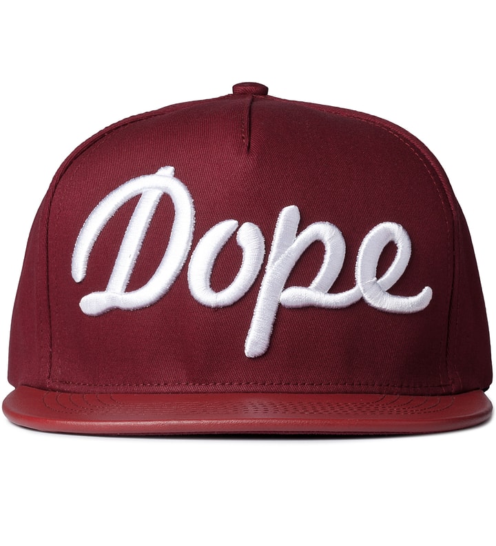 Red/White Dope Snapback Cap Placeholder Image