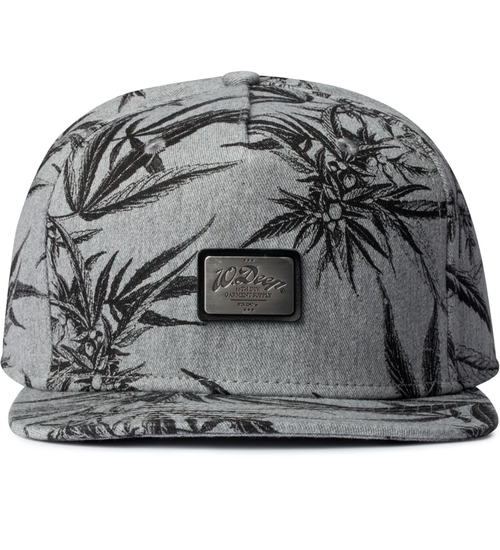 10.Deep Heather Grey Gold Standard Snapback Cap