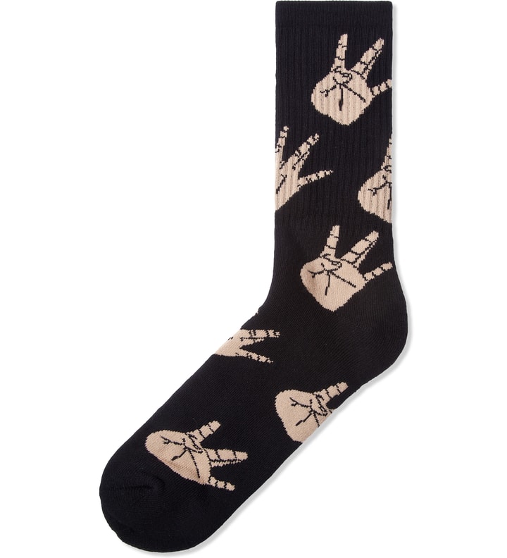 Black Westside Socks Placeholder Image