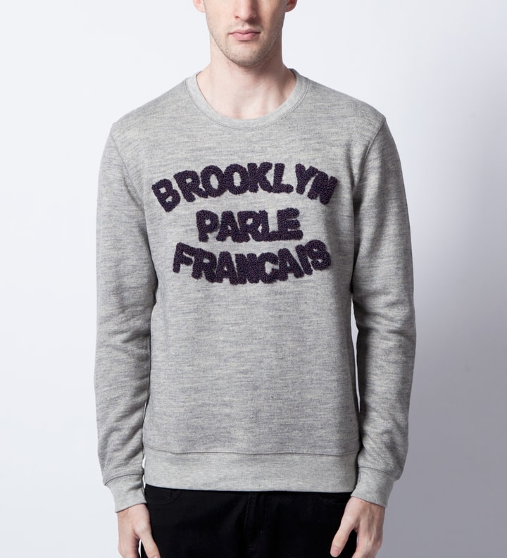 Grey/Beige Brooklyn Parle Francais Sweater  Placeholder Image