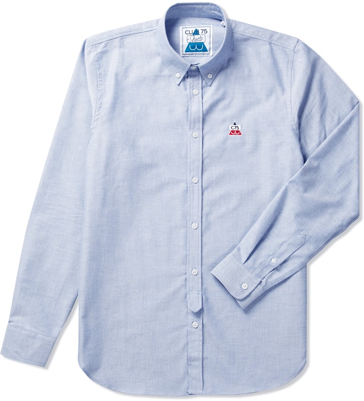 Blue Club 75 Cat Oxford Shirt Placeholder Image