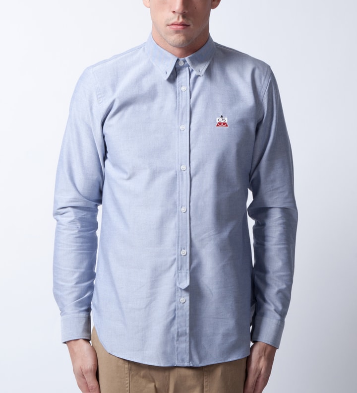 Blue Club 75 Cat Oxford Shirt Placeholder Image