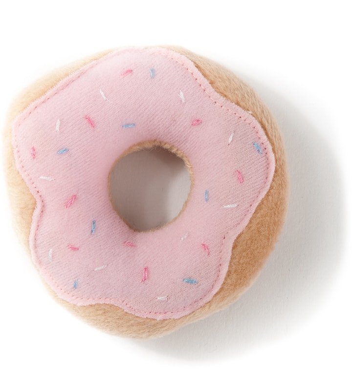 Pink Donut Plush Brooch  Placeholder Image