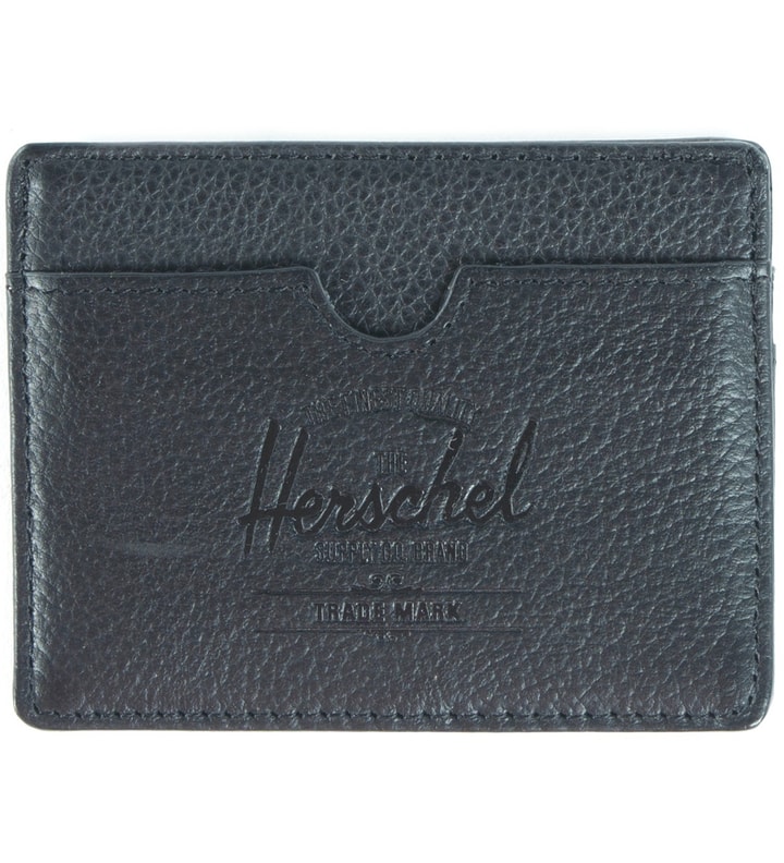 Black Pebble Leather Charlie Wallet Placeholder Image