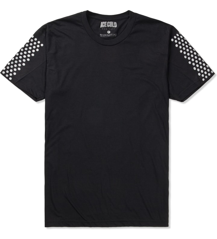 Black Dotted Tech T-Shirt  Placeholder Image