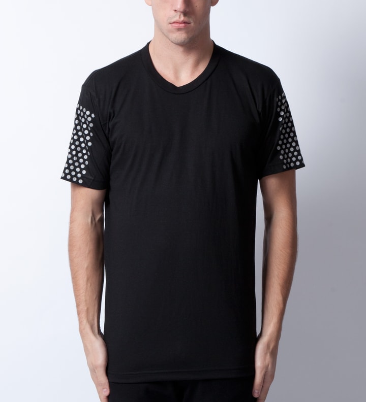 Black Dotted Tech T-Shirt  Placeholder Image