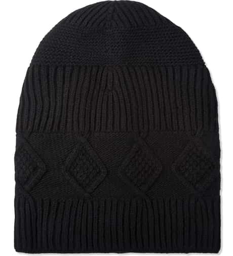 KRISVANASSCHE - Black Multilayered Beanie | HBX