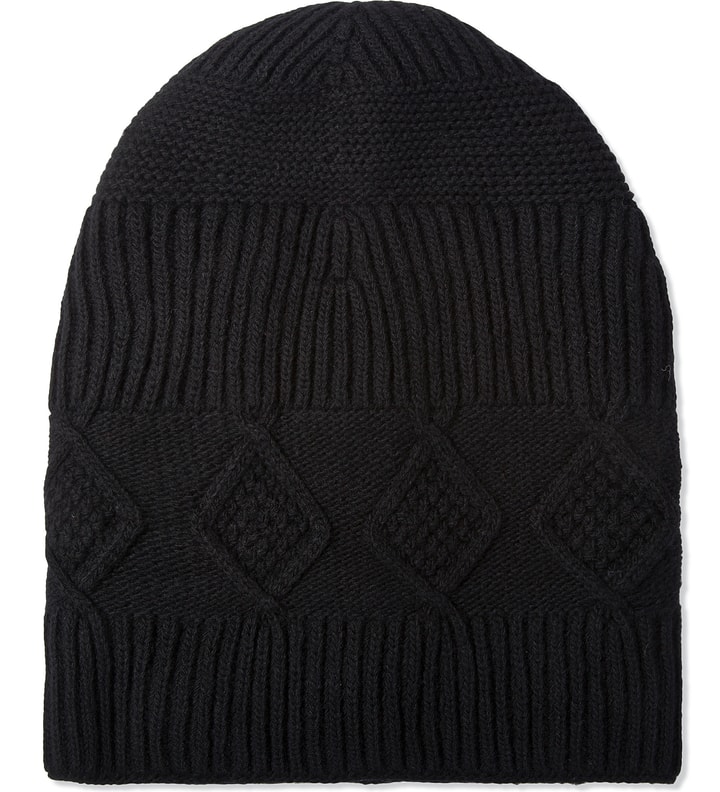 Black Multilayered Beanie  Placeholder Image