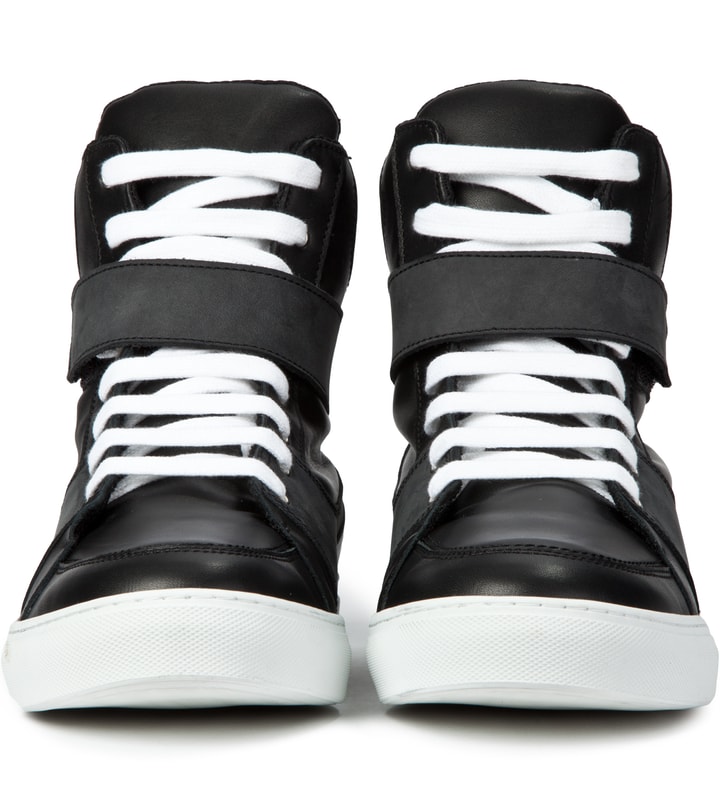 Black High Top Velcro Sneaker Placeholder Image