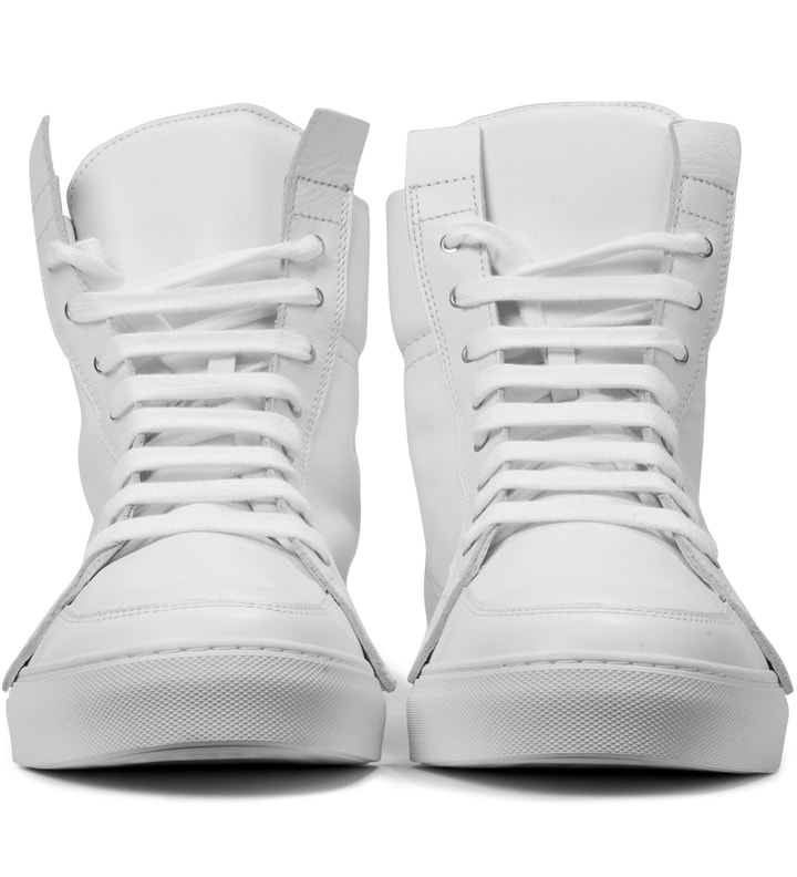 White Zip At The Back Sneaker Placeholder Image