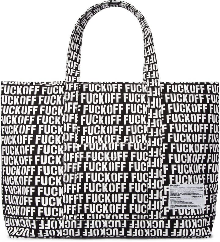 Black Fabrick Ethos Bal Tote Bag Placeholder Image