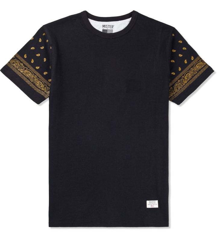 Back/Gold Mr.Metallic Paisley T-Shirt Placeholder Image