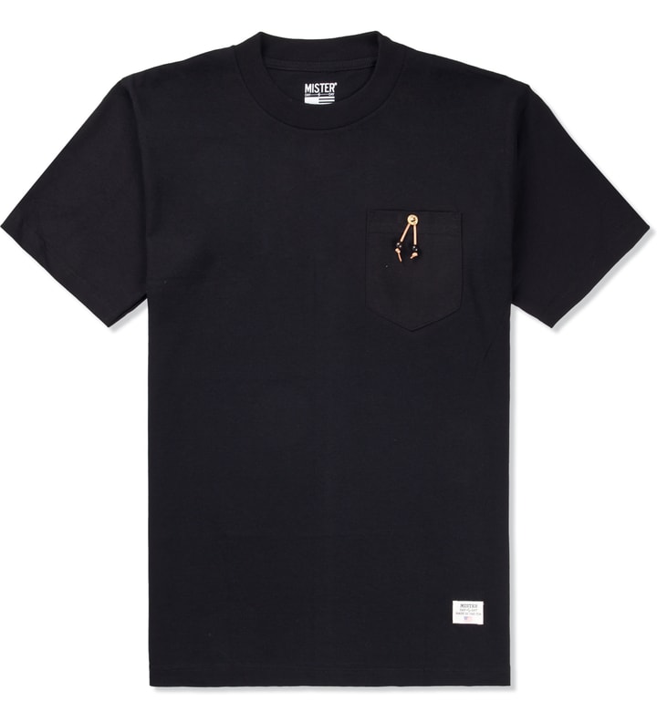 Black Mr. Pin T-Shirt Placeholder Image