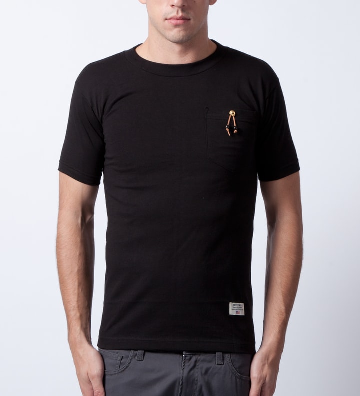 Black Mr. Pin T-Shirt Placeholder Image