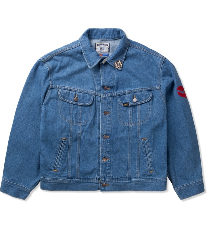 Opening Ceremony x Elvis Indigo Elvis VTG Jeans Jacket Placeholder Image