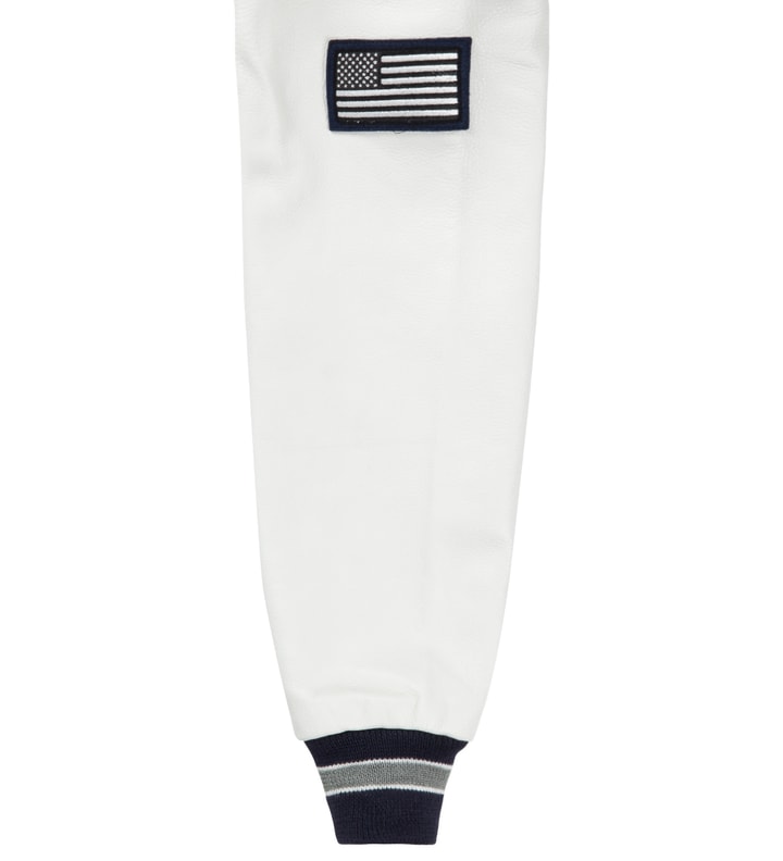 Black/White Reno Varsity Jacket  Placeholder Image