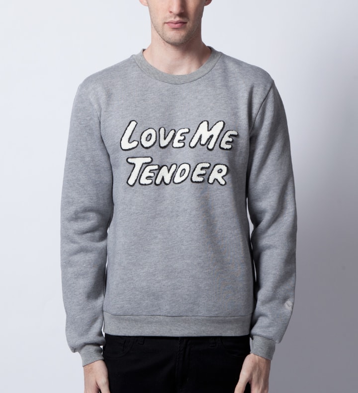 Opening Ceremony x Elvis Heather Grey Love Me Tender Sweater Placeholder Image