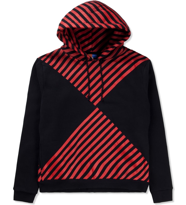 Navy Diamond Print Hoodie  Placeholder Image