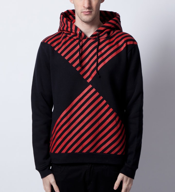 Navy Diamond Print Hoodie  Placeholder Image
