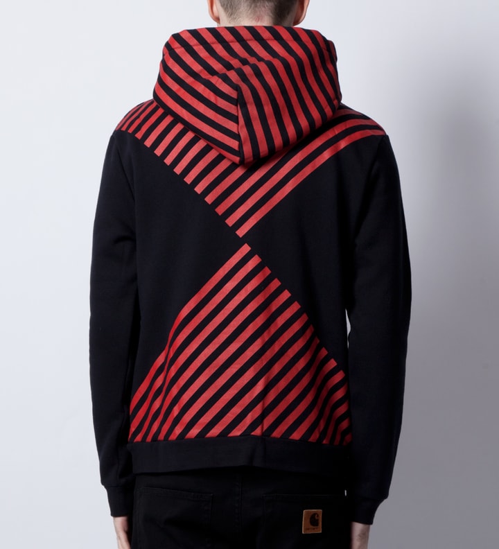 Navy Diamond Print Hoodie  Placeholder Image
