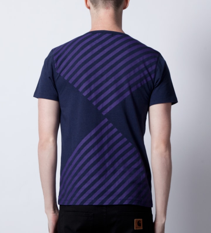 Navy Diamond Print T-Shirt  Placeholder Image