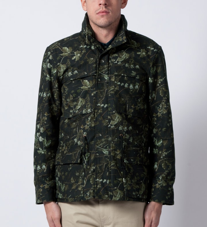 Forest Print Field Coat  Placeholder Image