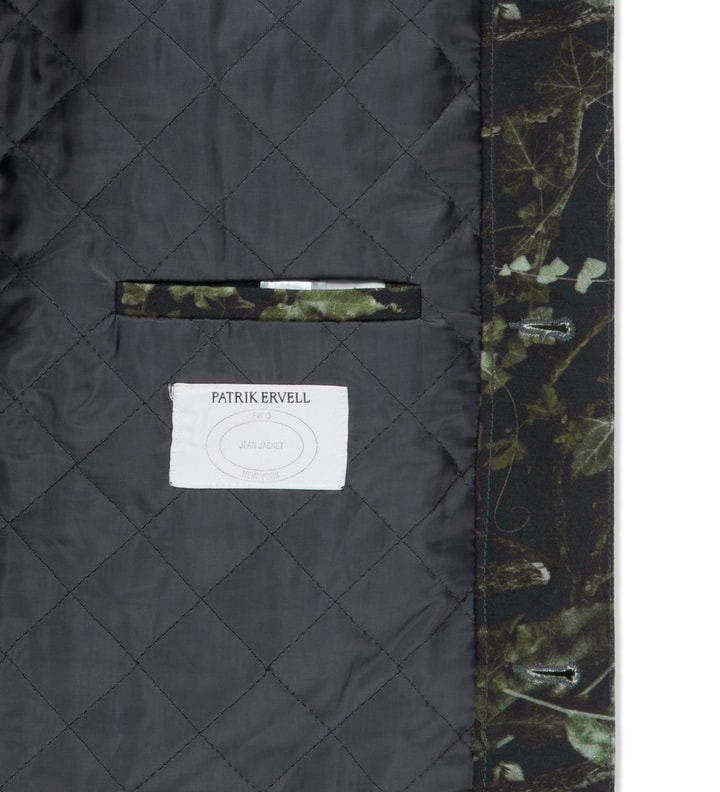 Forest Print Jean Jacket Placeholder Image