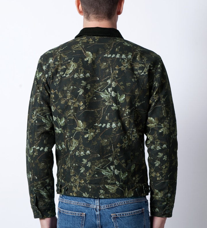Forest Print Jean Jacket Placeholder Image