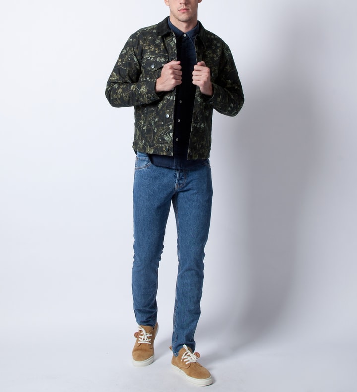 Forest Print Jean Jacket Placeholder Image