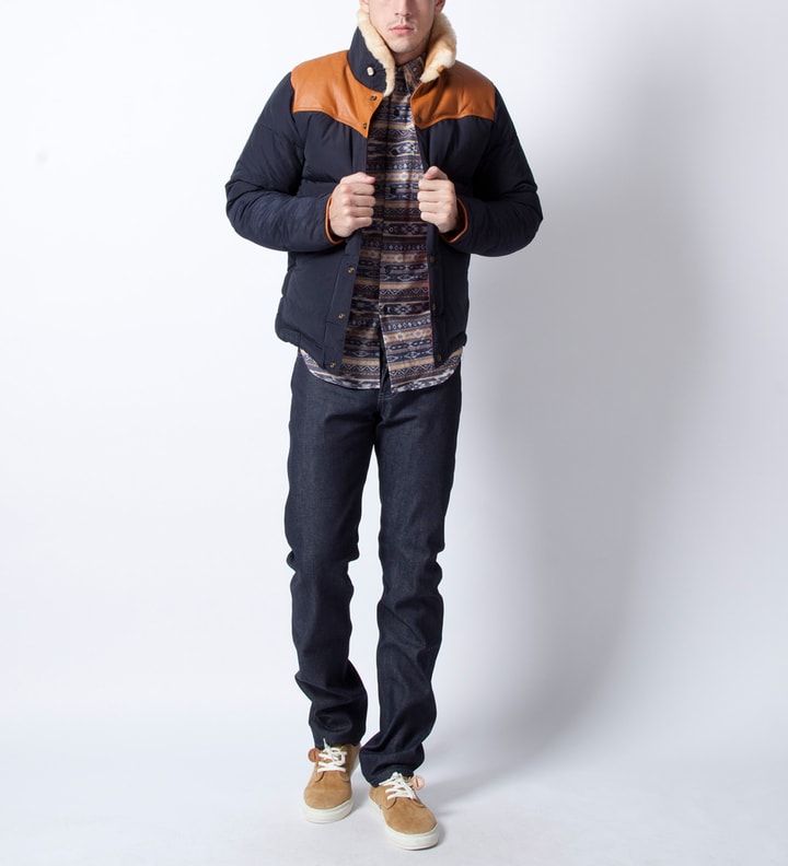Navy Rockwool Down Jacket  Placeholder Image