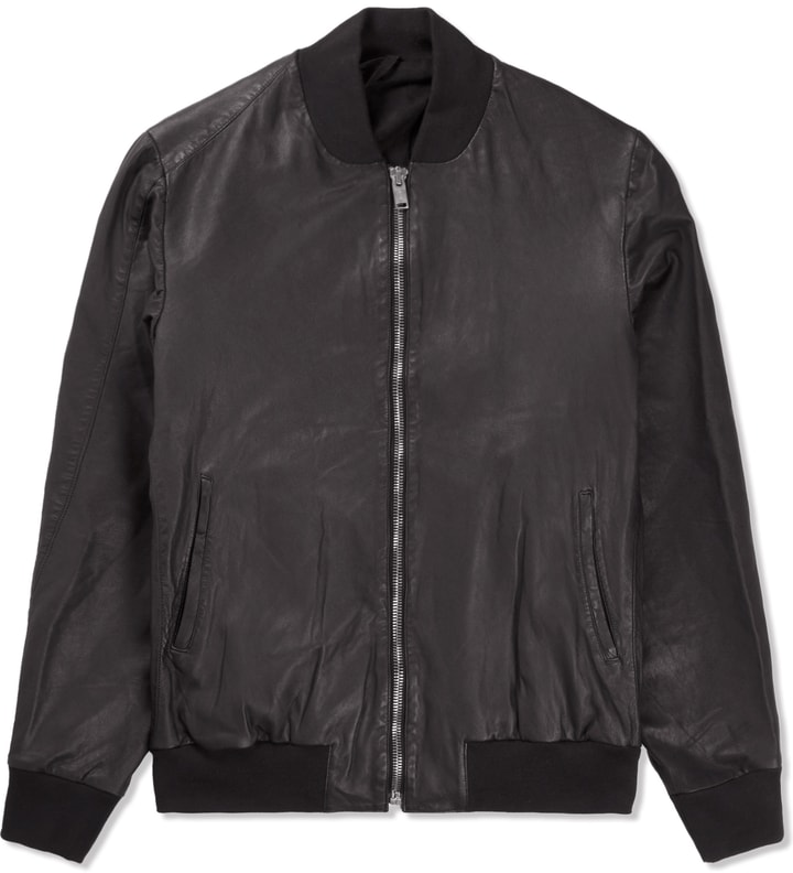 Black Juko MNS Leather Jacket  Placeholder Image