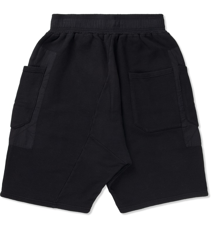 Black Pam MNS Basic Sweat Shorts Placeholder Image