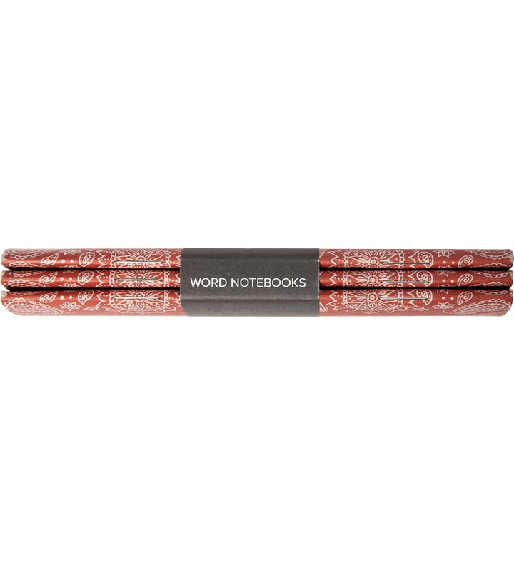 Red Bandana 3 Pack Notebook Placeholder Image