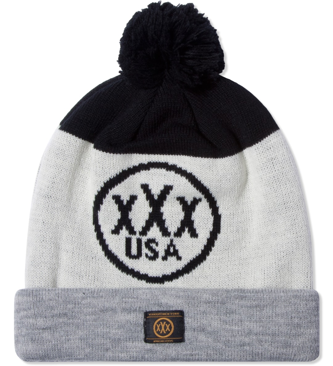 10.Deep - White XXX USA Beanie | HBX - Globally Curated Fashion and  Lifestyle by Hypebeast