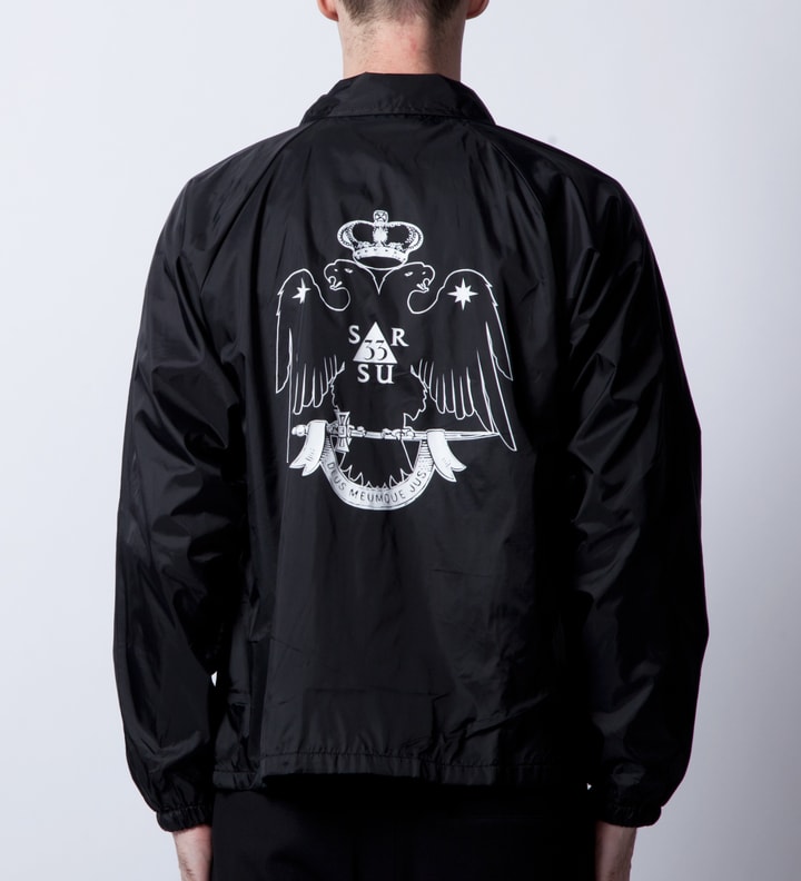 Black Deus Coach Jacket  Placeholder Image