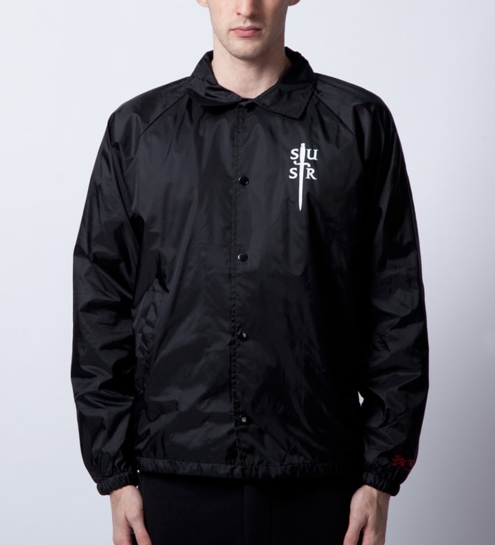Black Deus Coach Jacket  Placeholder Image