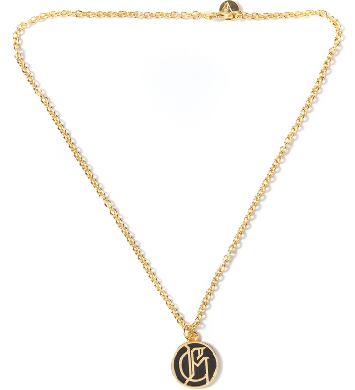 AMBUSH X G-DRAGON Gold Crest Pendant Necklace  Placeholder Image