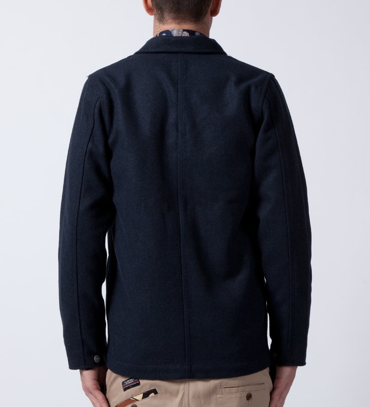 Navy Heather Gil Coat  Placeholder Image