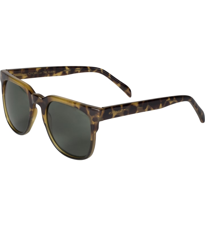 Green Tortoise Riviera Sunglasses Placeholder Image