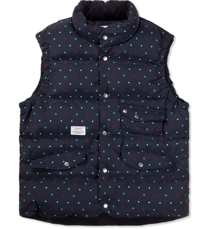 Navy OG Dot Down Vest  Placeholder Image