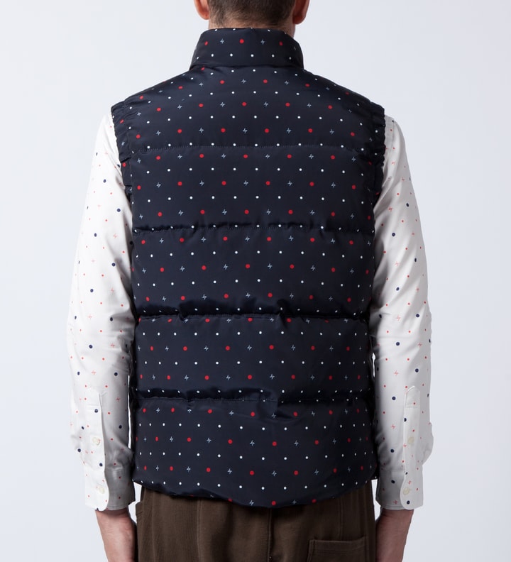 Navy OG Dot Down Vest  Placeholder Image