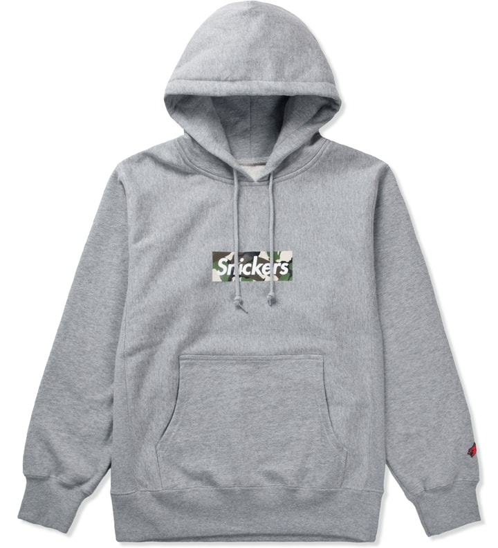 Grey Snickers Hoodie  Placeholder Image