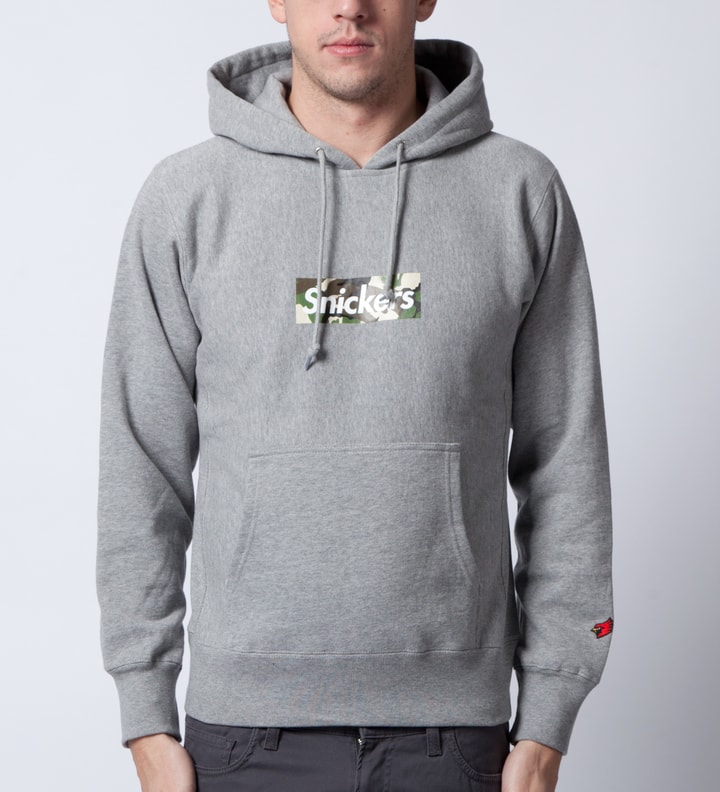 Grey Snickers Hoodie  Placeholder Image