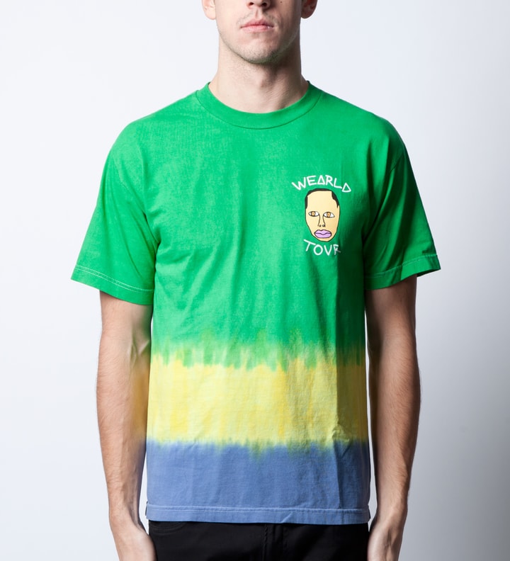 Green/Yellow Wearld Tour T-Shirt  Placeholder Image