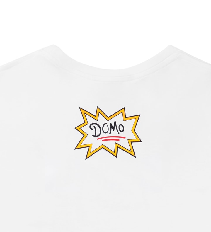 White Domo High Rug Rat T-Shirt  Placeholder Image