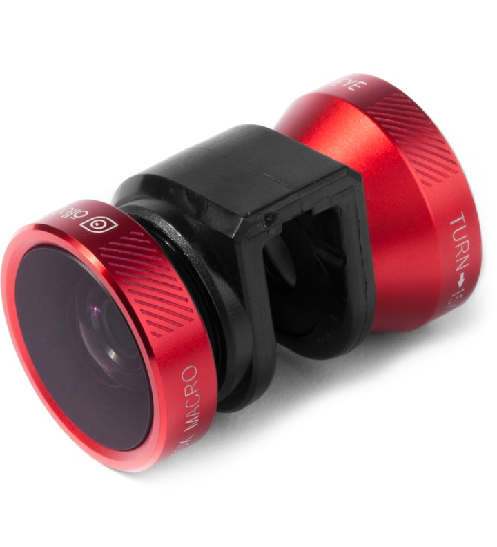 Red Lens/Black Clip 4-in-1 olloclip iPhone 5/5s: 4 in 1 Lens Placeholder Image