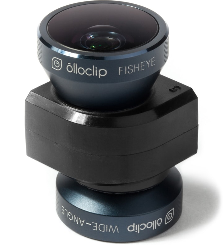 Black Lens/Black Clip and Black Case olloclip iPhone 5/5s: 4 in 1 Lens + Quick Flip Case and Pro-Photo Adapter Placeholder Image