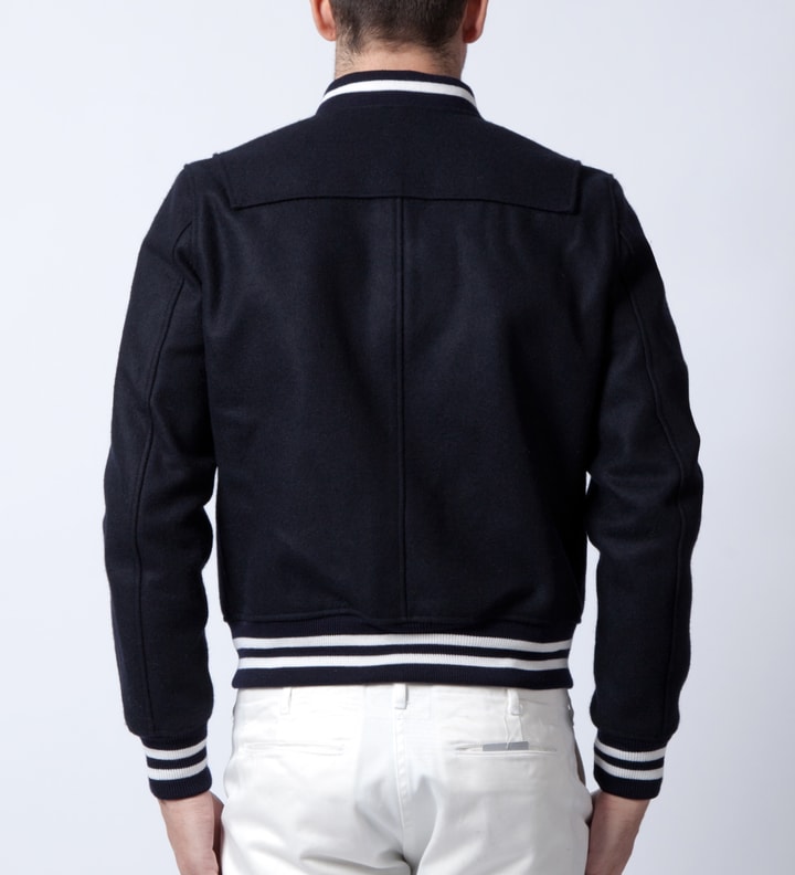 Navy Duffle Stadium Jacket Placeholder Image