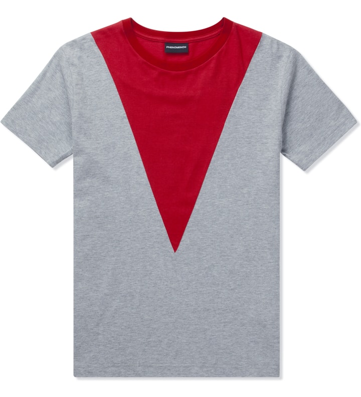 Red V-Cut T-Shirt  Placeholder Image